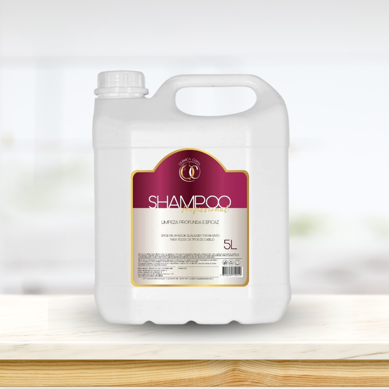Shampoo Profissional Galão 5L Química Certa