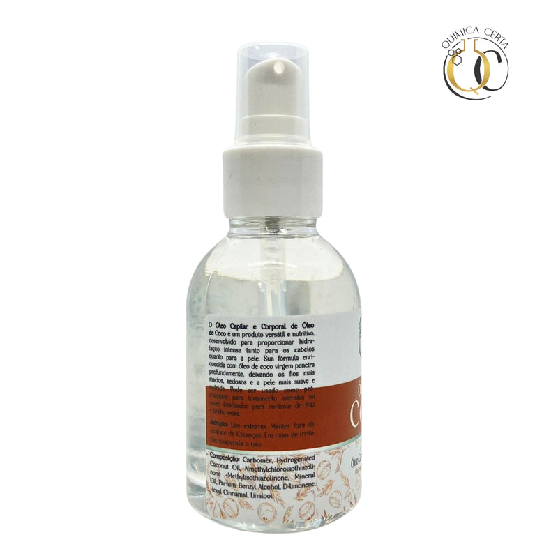 Óleo Capilar e Corporal Coco 100ml Química Certa