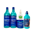 Kit Completo Liso Prolongado Lisos e Leves 1L Omega Hair