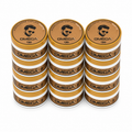 Kit Cera Modeladora 12 Un Black Classic Matte Tranças 150g