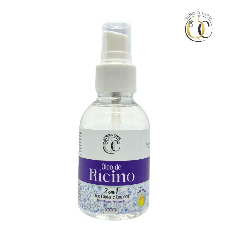 Óleo Capilar e Corporal Ricino 100ml Química Certa