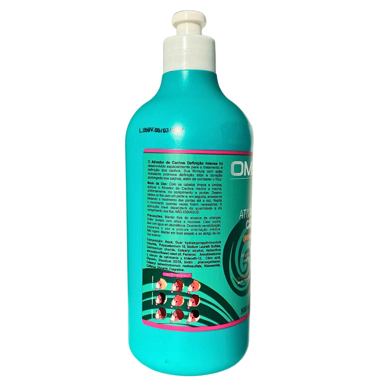 Ativador de Cachos 500ml Omega Hair