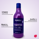 Kit Bomba de Vitaminas Shampoo + Condicionador 500ml Omega Hair