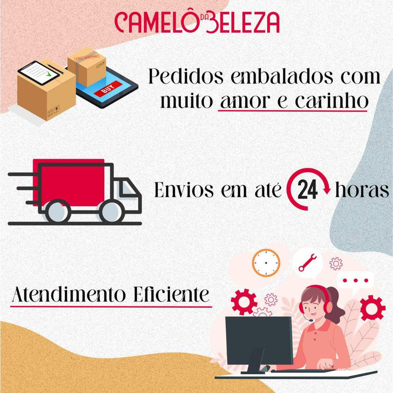 Kit Capilar Lisos E Leves Shampoo Condicionador 1L OmegaHair