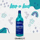 Shampoo Lisos e Leves 1L Omega Hair Fardo 6 Unidades