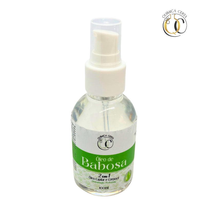 Óleo Capilar e Corporal Babosa 100ml Química Certa