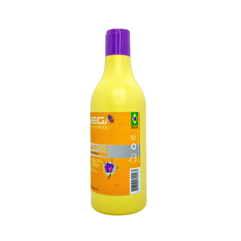 Shampoo Açafrão 500ml Omega Hair