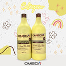 Kit Capilar Colágeno Shampoo + Condicionador 1L Omega Hair