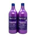 Kit Bomba de Vitaminas Shampoo + Condicionador 1L Omega Hair