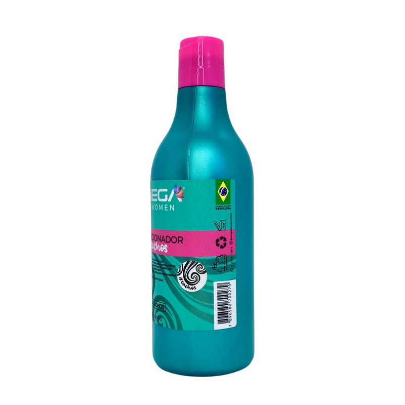 Condicionador Cachos 500ml Omega Hair