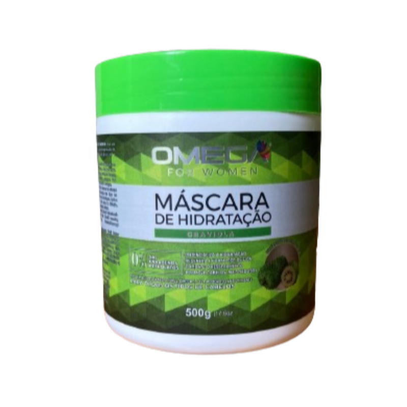 Kit Capilar Graviola Shampoo Condicionador Máscara 1L OmegaHair