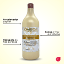 Kit Capilar Mandioca Shampoo e Condicionador 1L + Máscara Omega Hair