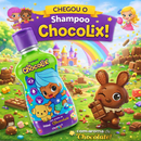 Shampoo Chocolix Chocolate 200ml Omega Kids