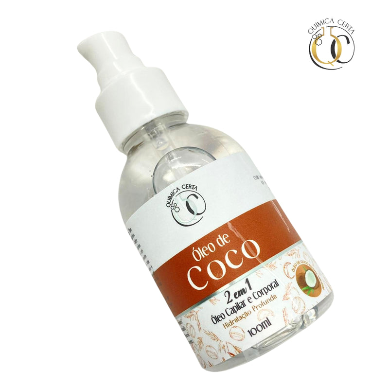 Óleo Capilar e Corporal Coco 100ml Química Certa