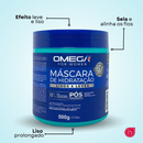 Kit Lisos e Leves Shampoo e Condicionador 1L + Máscara + Óleo Capilar Omega Hair