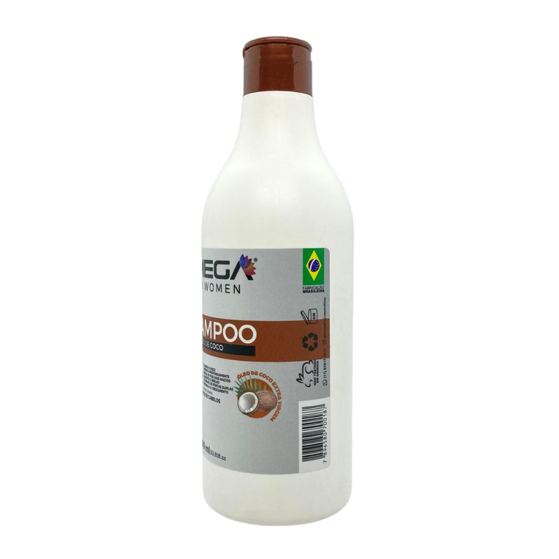 Shampoo Óleo De Coco 500ml Omega Hair