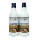 Kit Capilar Crina e Cauda Shampoo + Condicionador 500ml Omega Hair
