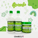 Kit Capilar Regenerador E Fortalecedor Graviola Shampoo Condicionador Máscara 500ml OmegaHair
