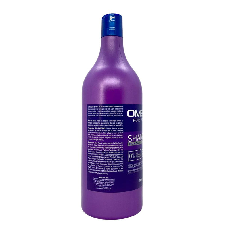Shampoo Bomba De Vitaminas 1L OmegaHair