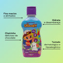Kit 3 Condicionador Chocolate Chocolix 200ml Omega Kids