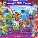 Kit Banho de Chocolate Chocolix Shampoo + Condicionador + Sabonete Líquido Omega Kids