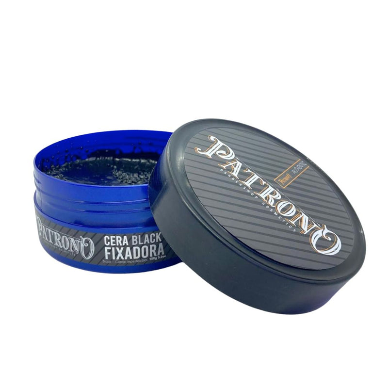 Cera Fixadora Black Patrono 150g