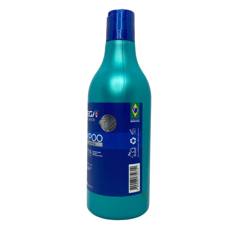 Shampoo Lisos e Leves 500ml OmegaHair