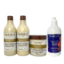 Kit Capilar Mandioca Shampoo e Condicionador 500ml + Máscara  + Creme de Pentear Omega Hair