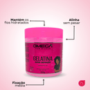 Gelatina Finalizadora Super Definição 500g Omega Hair