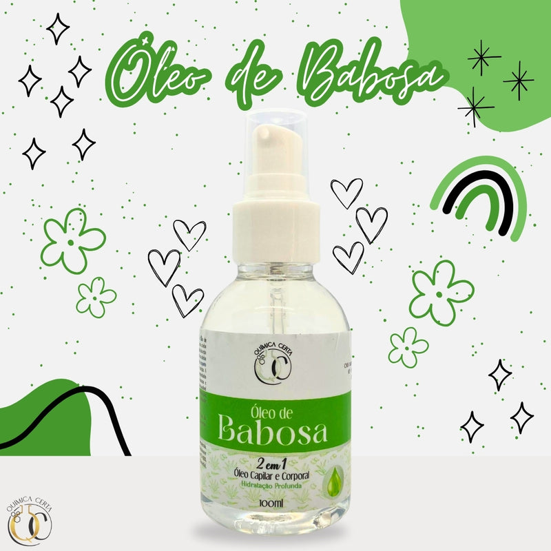 Óleo Capilar e Corporal Babosa 100ml Química Certa