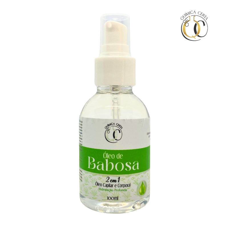 Óleo Capilar e Corporal Babosa 100ml Química Certa