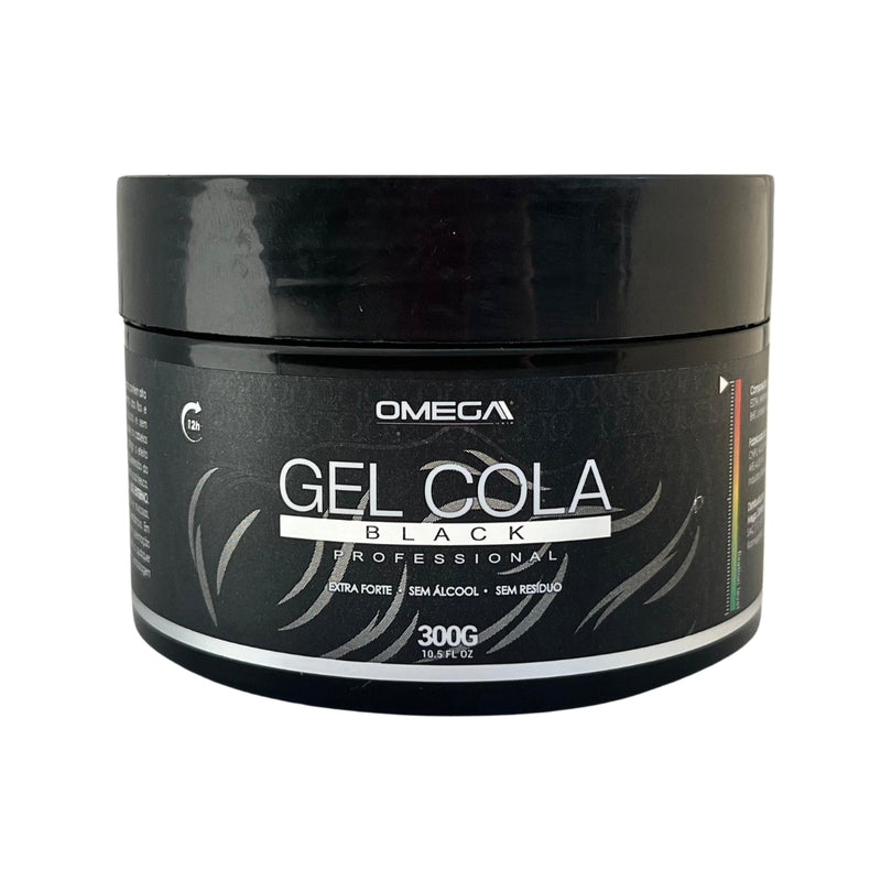 Gel Cola Black Omega Hair 300g