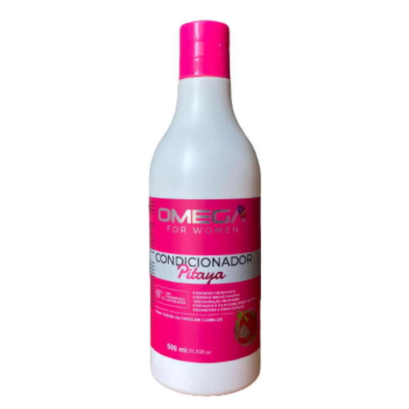 Kit Hidratante De Pitaya Shampoo E Condicionador 500ml OmegaHair