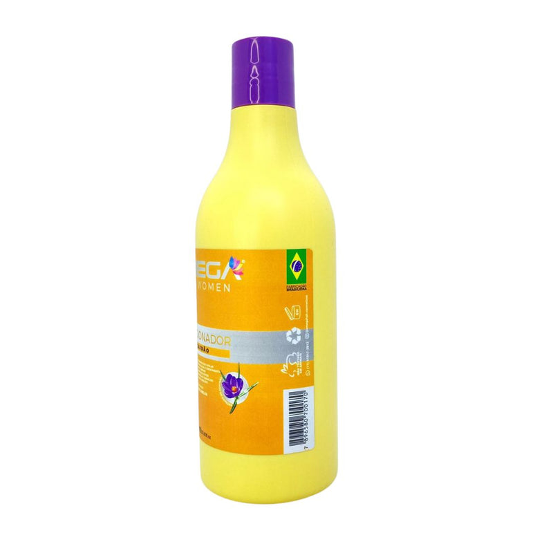 Condicionador Açafrão 500ml Omega Hair Fardo 6 Unidades