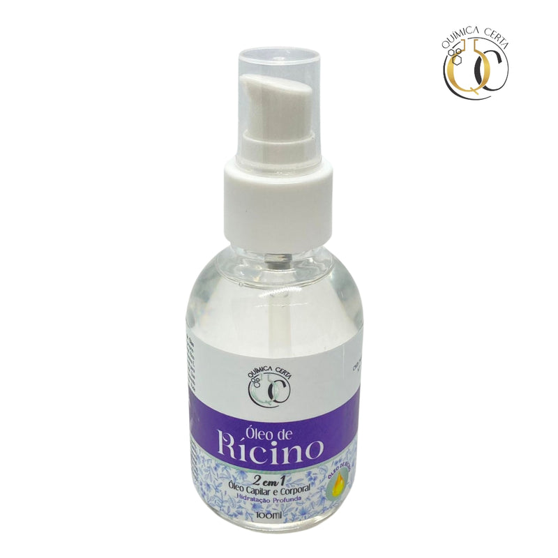 Óleo Capilar e Corporal Ricino 100ml Química Certa