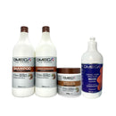 Kit Óleo de Coco Shampoo e Condicionador 1L + Máscara + Creme de Pentear Omega Hair