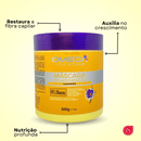 Mascara Capilar Açafrão 500g Omega Hair