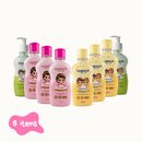 Kit Cuidado Diário Baby Girl 200ml Omega Baby