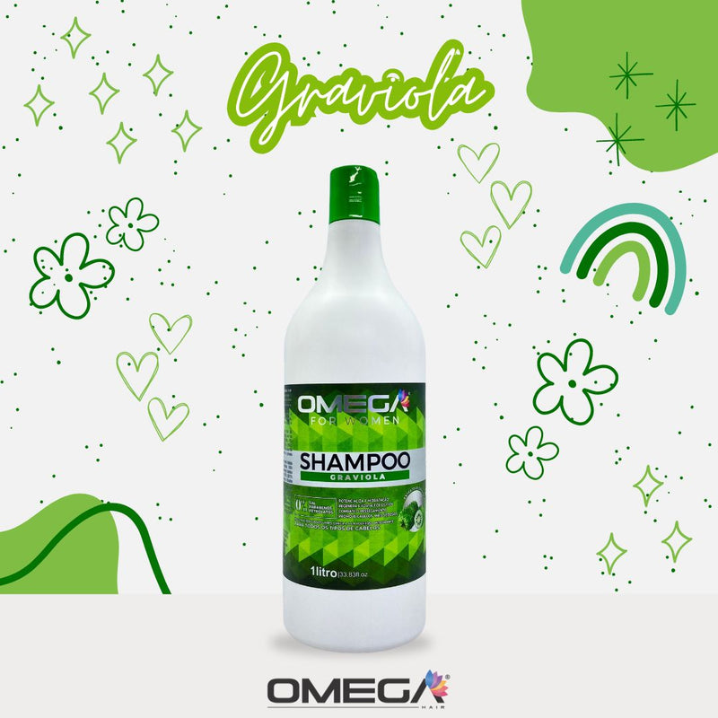 Shampoo Graviola 1L Omega Hair