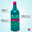 Kit Capilar Cachos Shampoo + Condicionador 1L Omega Hair