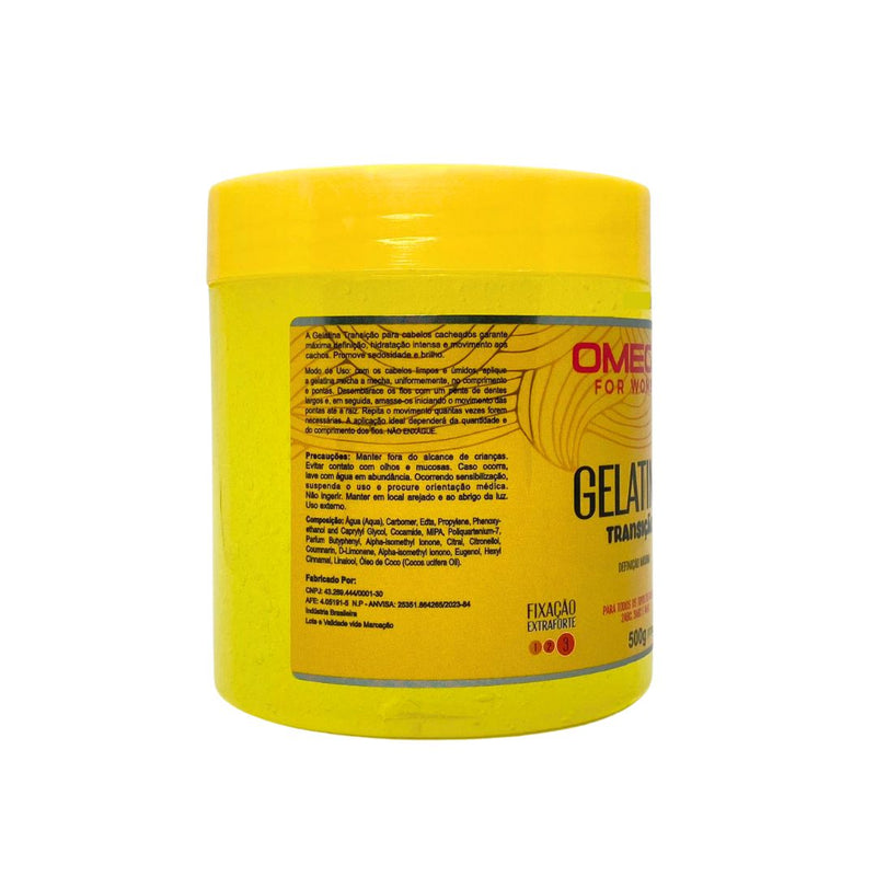 Gelatina Transição 500g Omega Hair Fardo 6 Unidades