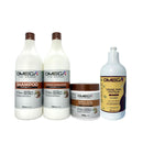 Kit Óleo de Coco Shampoo e Condicionador 1L + Máscara + Creme de Pentear Omega Hair