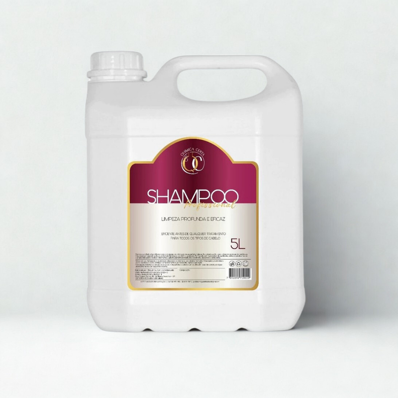 Shampoo Profissional Galão 5L Química Certa