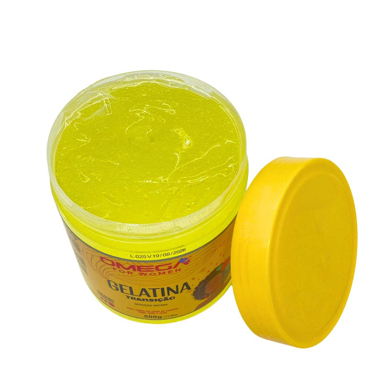 Gelatina Finalizadora Transição 500g Omega Hair