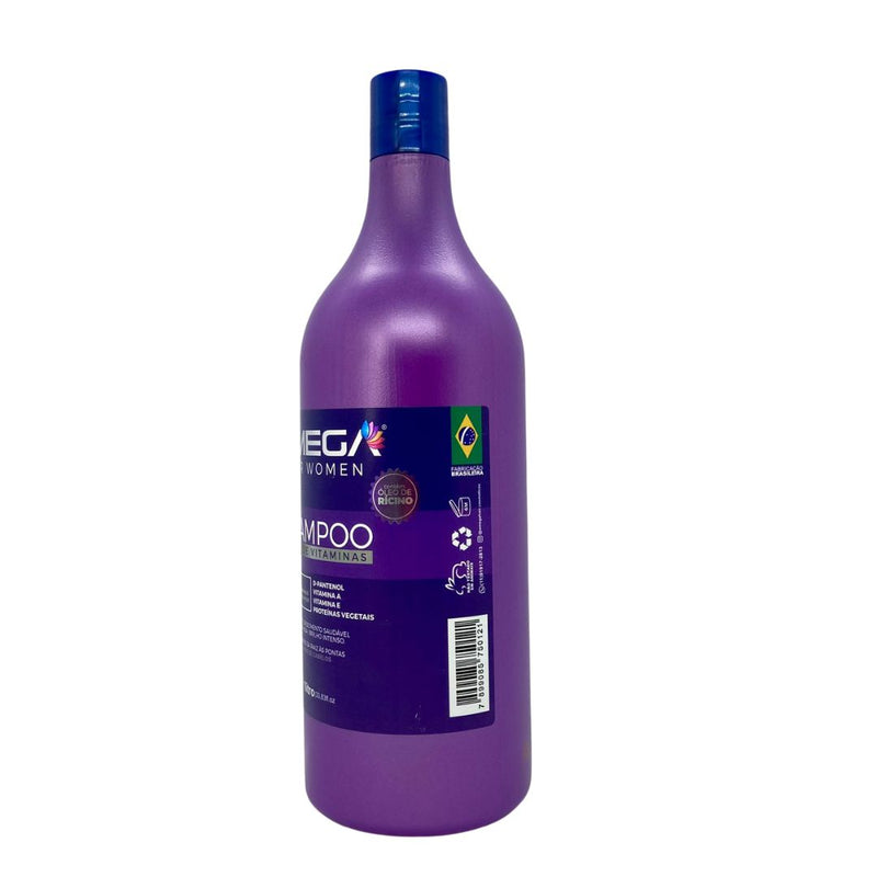 Shampoo Bomba De Vitaminas 1L OmegaHair