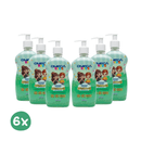 Kit 6 Sabonete Líquido Cabeça aos Pés 400ml Omega Kids
