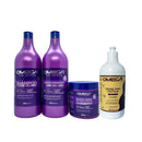 Kit Bomba de Vitamina Shampoo e Condicionador 1L + Máscara + Creme Pentear Omega Hair