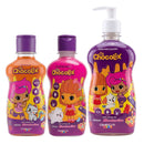 Kit Banho de Marshmallow Chocolix Shampoo + Condicionador + Sabonete Líquido Omega Kids