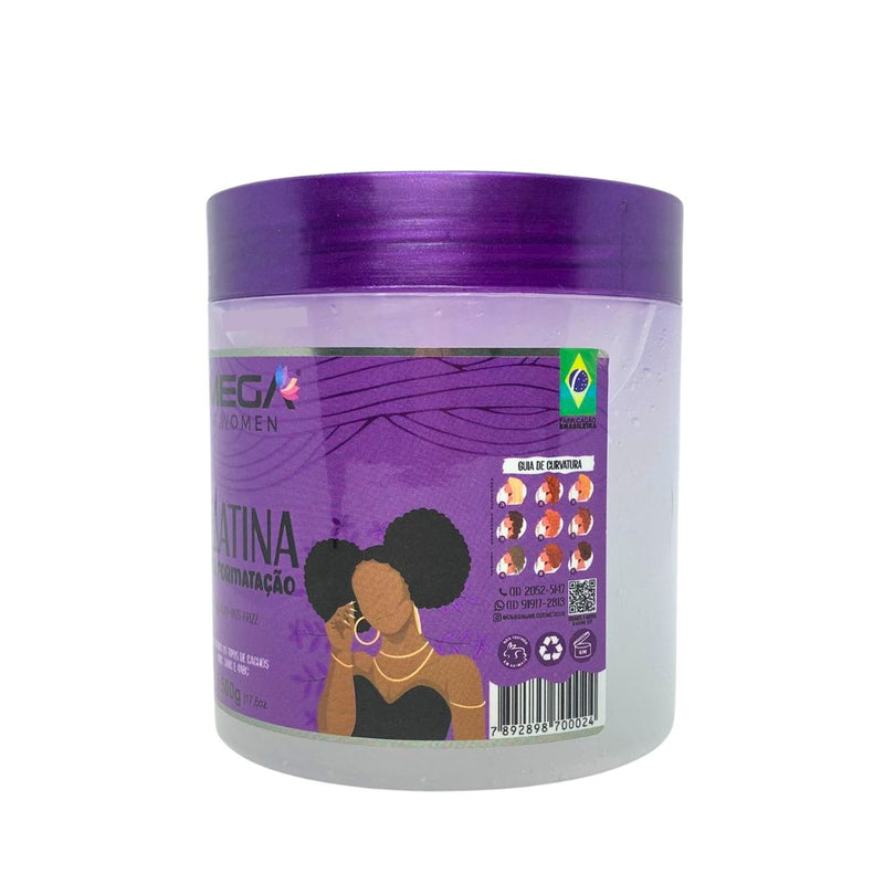 Gelatina Finalizadora Super Formatação 500g Omega Hair