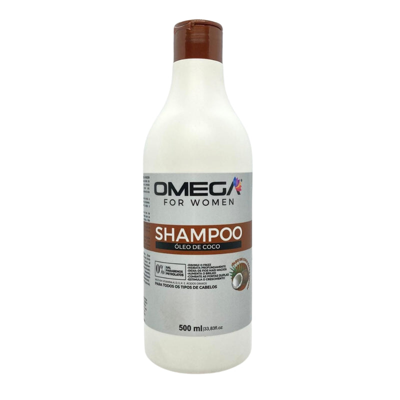 Shampoo Óleo De Coco 500ml Omega Hair